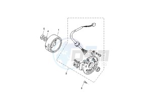 YQ AEROX 50 drawing GENERATOR