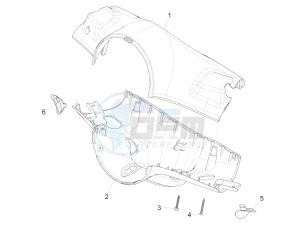 PRIMAVERA 125 4T 3V IE ABS-NOABS E3-E4 (EMEA) drawing Handlebars coverages