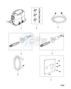 PASSING 125 drawing Accessories Flushing Kit