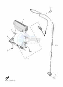 WR450F (BDBC) drawing METER