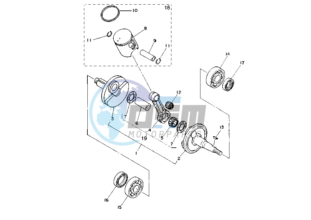 CRANKSHAFT PISTON