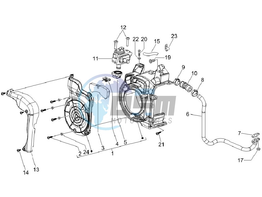 Secondary air box