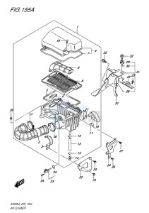 AN400 BURGMAN EU drawing AIR CLEANER