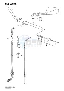 SV650S EU drawing HANDLEBAR