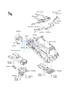 KSF 450 B [KFX450R MONSTER ENERGY] (B8F-B9FB) B9F drawing GUARD-- S- -