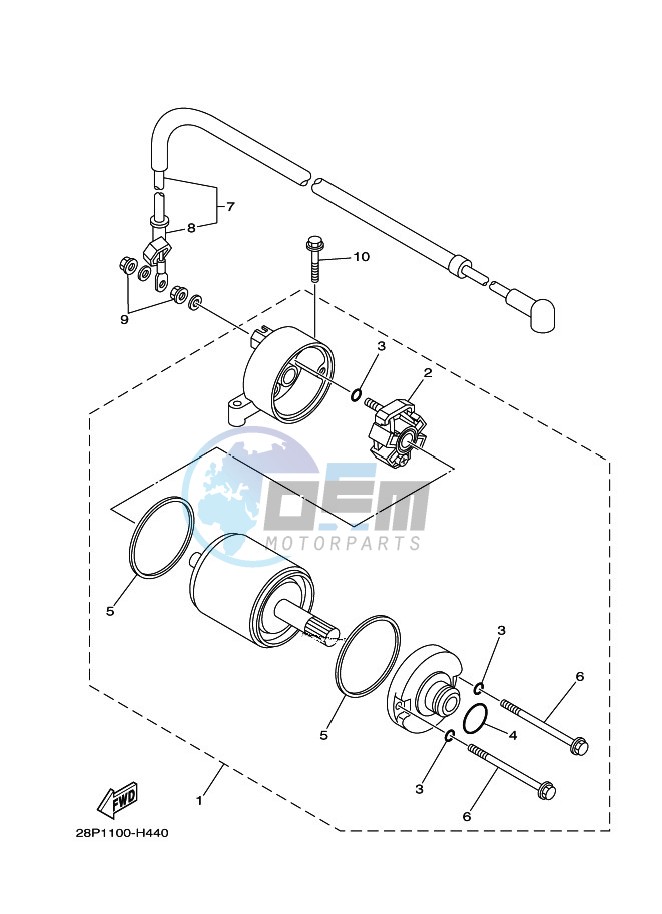 STARTING MOTOR