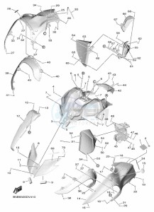 NIKEN GT MXT850D (B5B9) drawing COWLING 2