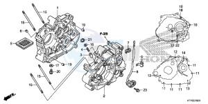 CBR125RF CBR125R 2ED - (2ED) drawing CRANKCASE