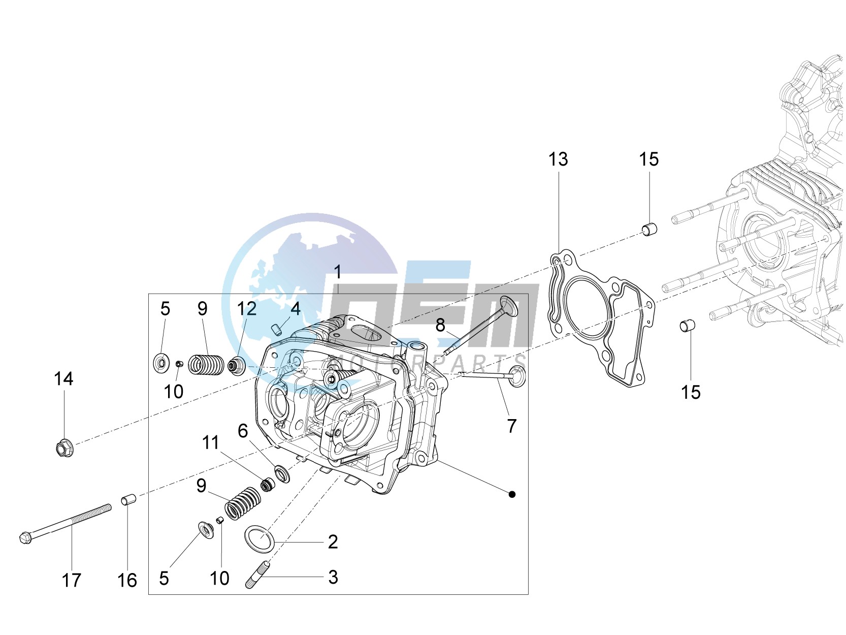 Cylinder head unit - Valve