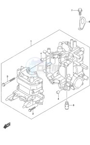 DF 9.9B drawing Cylinder Block