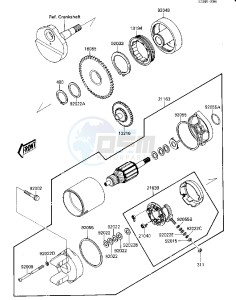 JS 300 B [JS300] (B1-B2) [JS300] drawing STARTER MOTOR