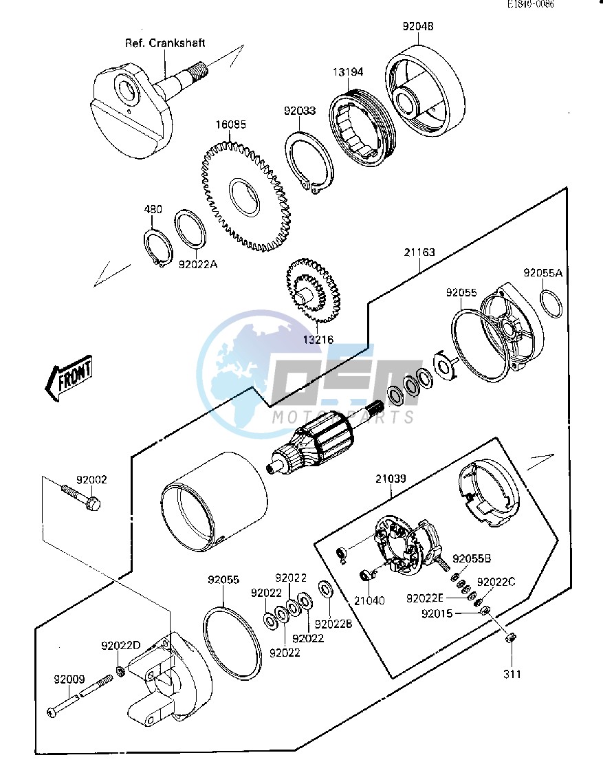 STARTER MOTOR