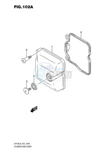 UH125 ABS BURGMAN EU drawing CYLINDER HEAD COVER