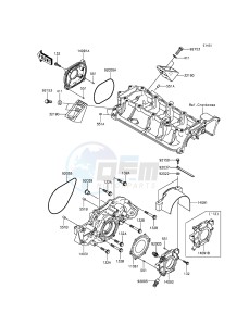 JET SKI ULTRA LX JT1500KEF EU drawing Engine Cover(s)