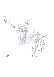 DF 50A drawing Clamp Bracket High Thrust