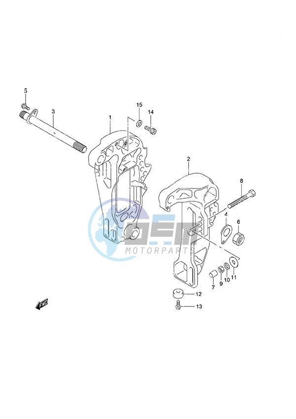 Clamp Bracket High Thrust