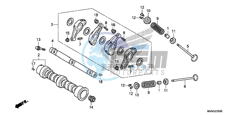 CAMSHAFT/ VALVE