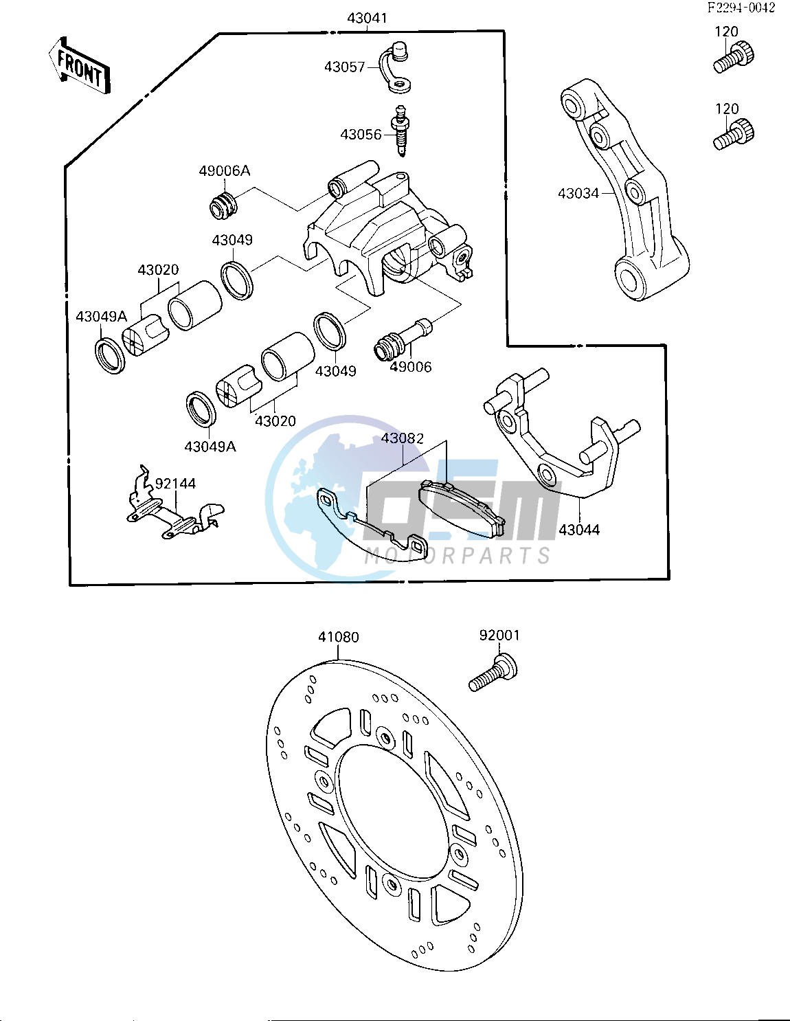 REAR BRAKE-- &NAMI.00398- -