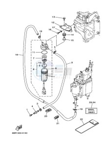 F250TXRH drawing FUEL-SUPPLY-1