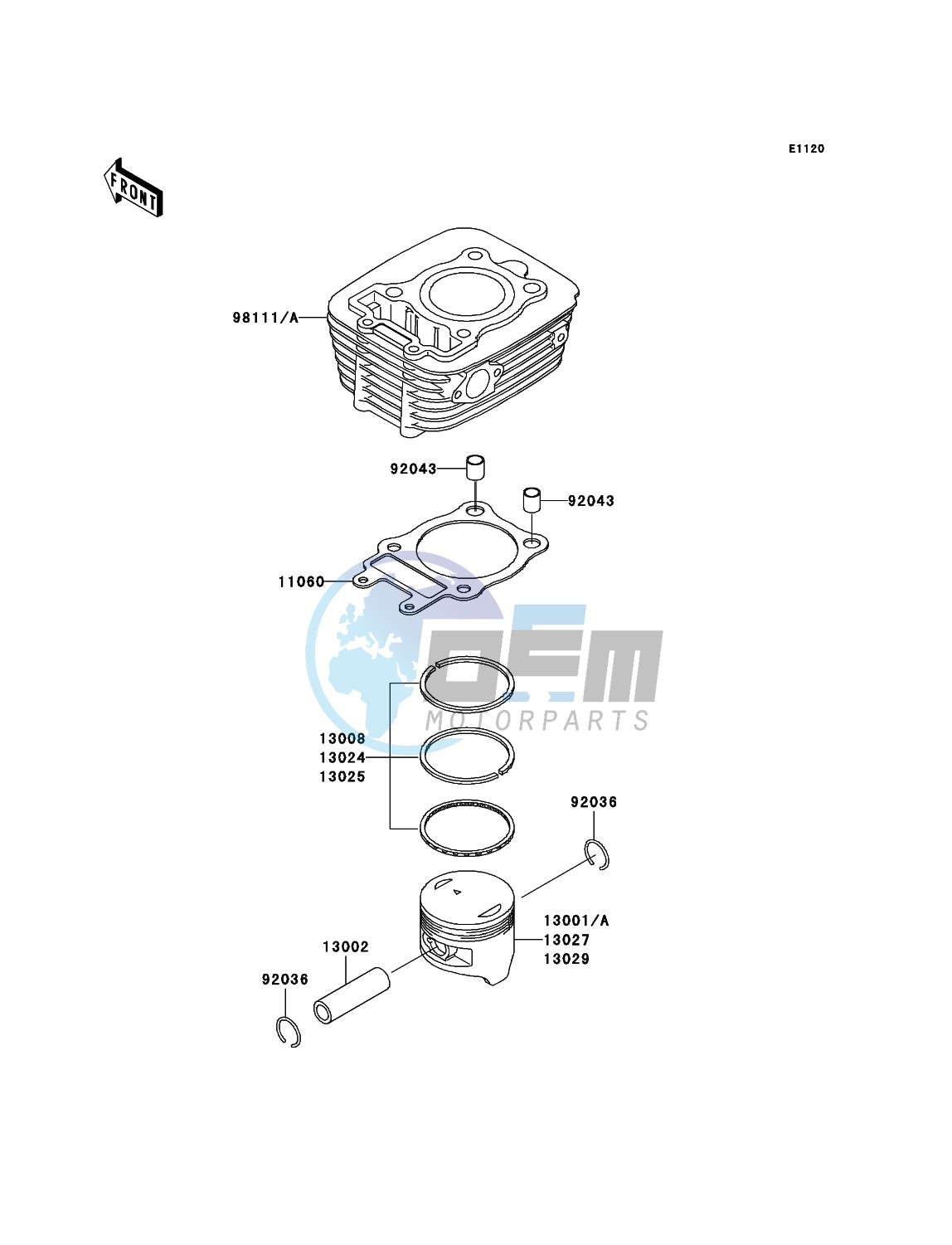 Cylinder/Piston(s)