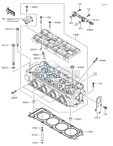 JET SKI STX-15F JT1500AGF EU drawing Cylinder Head