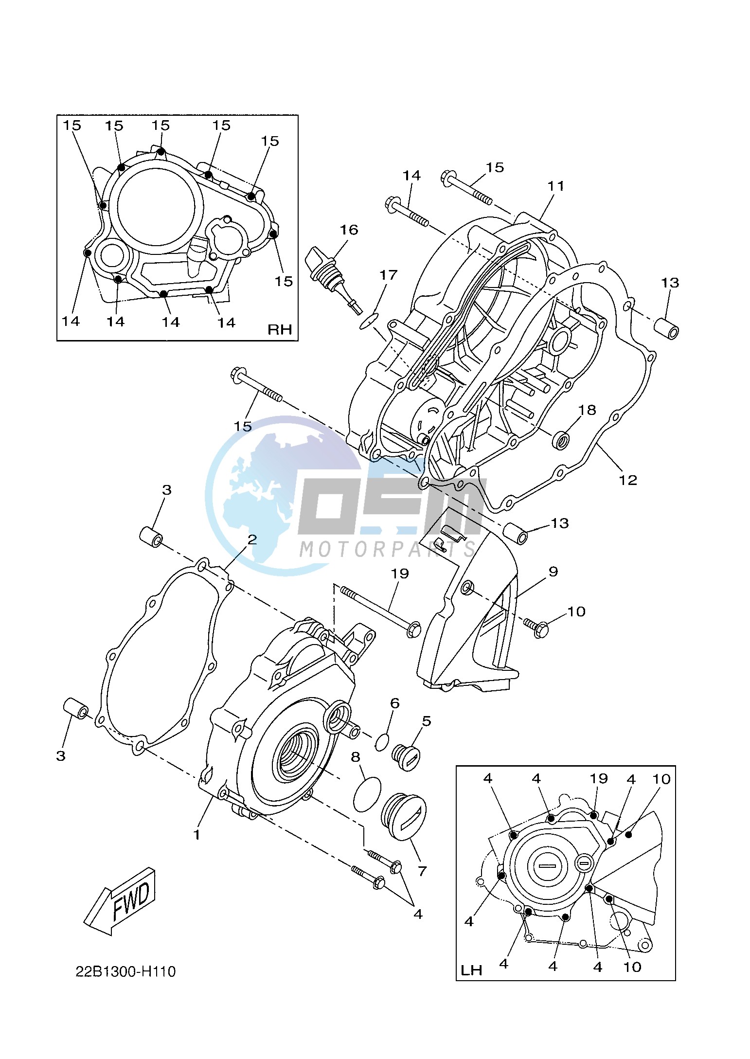 CRANKCASE COVER 1