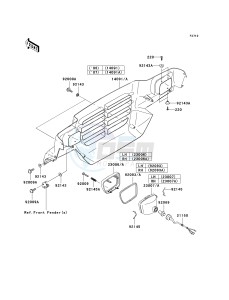 KAF 620 G [MULE 3000] (G6F-G8F) G7F drawing HEADLIGHT-- S- -