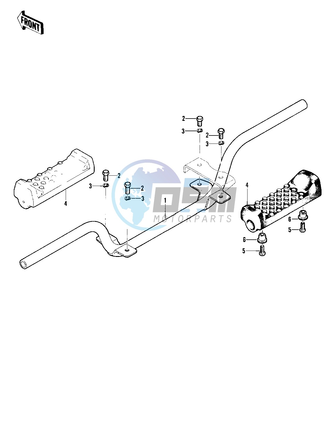 FOOTRESTS -- 82 A1- -