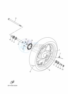 GPD125-A NMAX 125 (BAL7) drawing WINDSHIELD