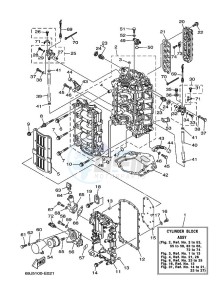 LF225TXR drawing CYLINDER--CRANKCASE-1