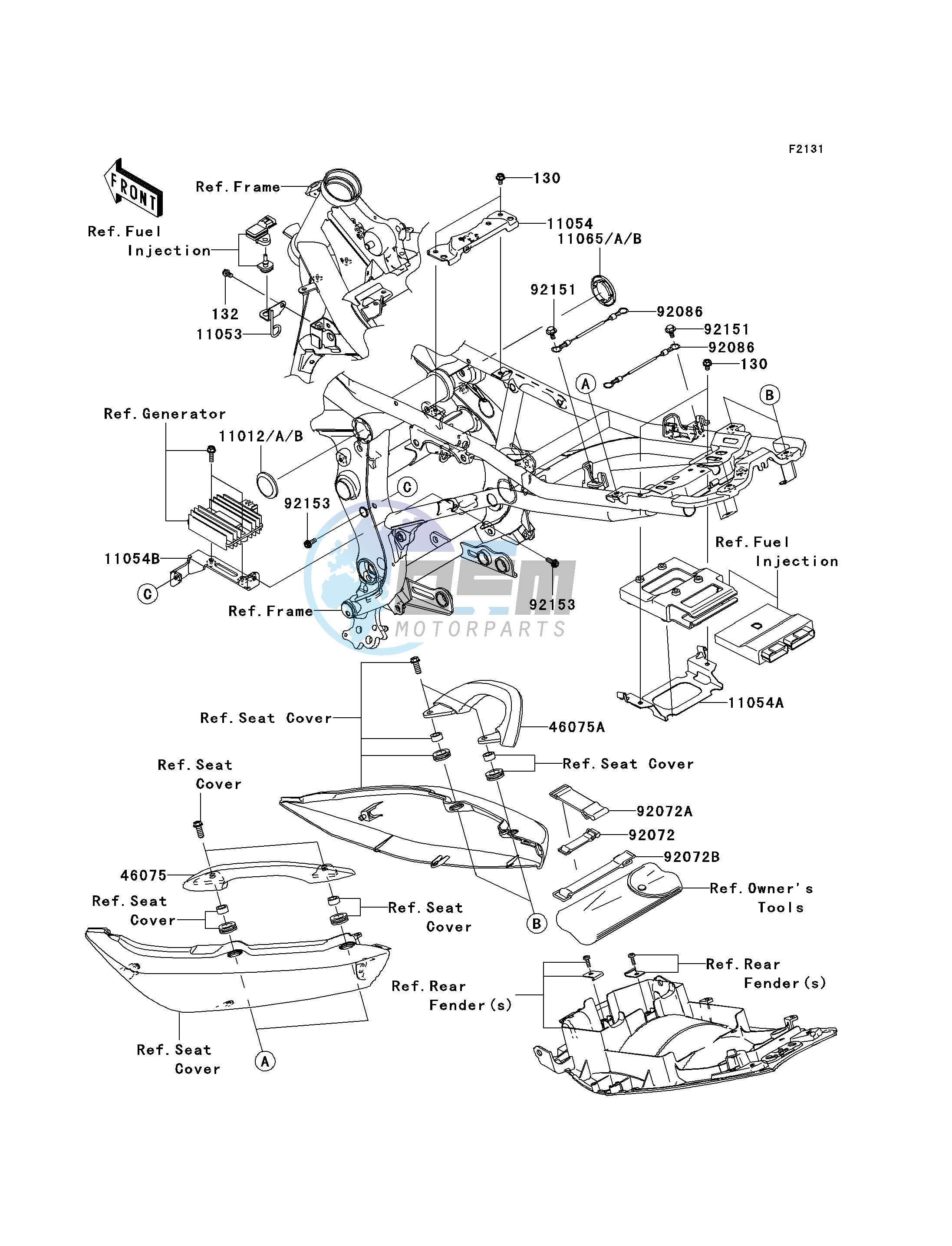 FRAME FITTINGS--  - JKAER650AAA035082- -