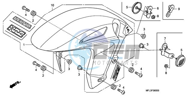 FRONT FENDER