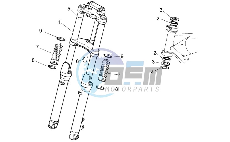 Front fork I