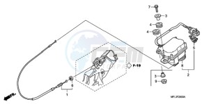 CBR1000RA9 Europe Direct - (ED / ABS MME) drawing SERVO MOTOR