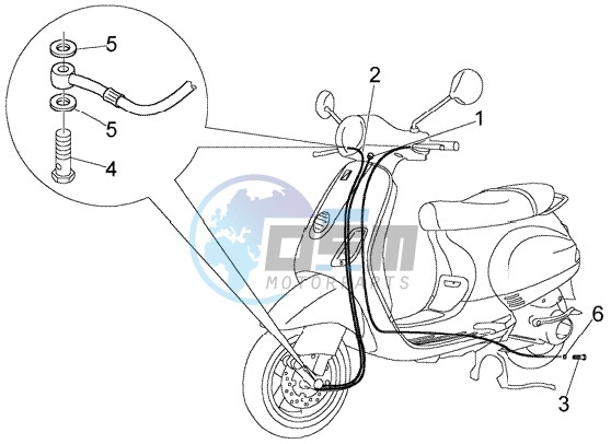 Transmissions-brake piping