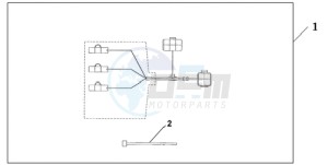 NT700VAA UK - (E / ABS MKH) drawing QUARTET HARNESS