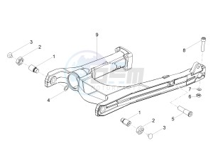 V7 III Racer 750 e4 (EMEA) drawing Swing arm