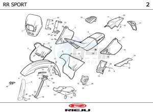 RR-50-SPORT-GREY drawing COWLING