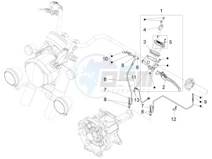 California 1400 Custom ABS 1380 USA-CND drawing Clutch control