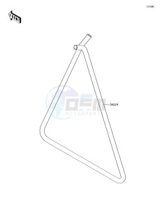 KX85 KX85CFF EU drawing Stand(s)