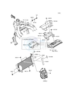 ER-6F EX650ECF XX (EU ME A(FRICA) drawing Radiator