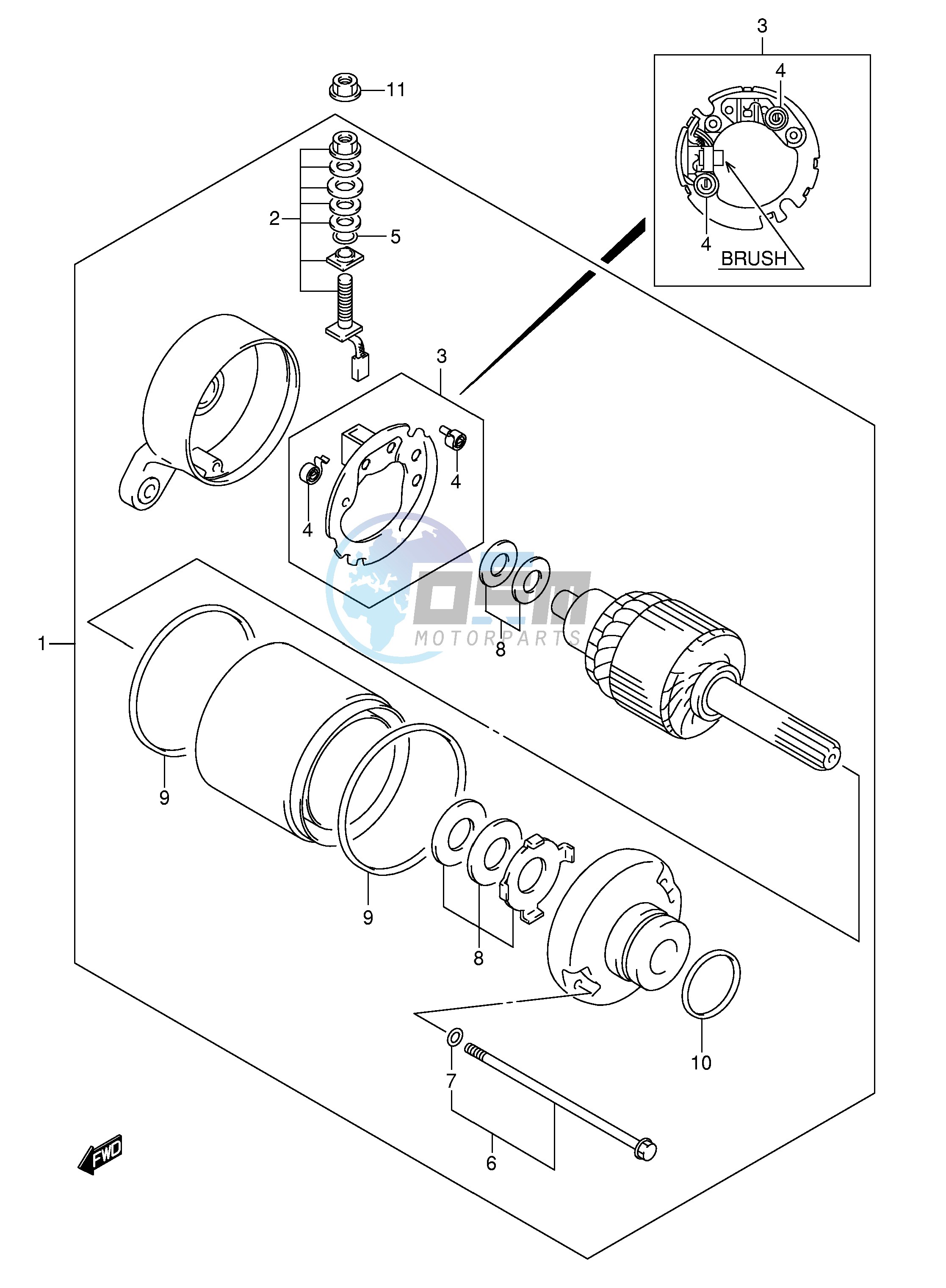 STARTING MOTOR