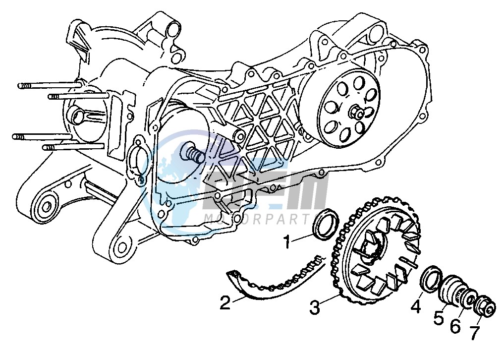 Primary fixed sheave - Belt