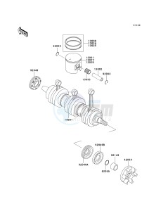 JT 900 E [900 STX] (E6F) E6F drawing CRANKSHAFT_PISTON-- S- -