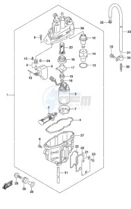 DF 90A drawing Fuel Vapor Separator