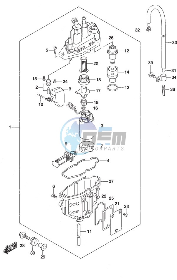 Fuel Vapor Separator