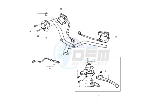 BW'S ORIGINAL EURO2 50 drawing HANDLE SWITCH – LEVER