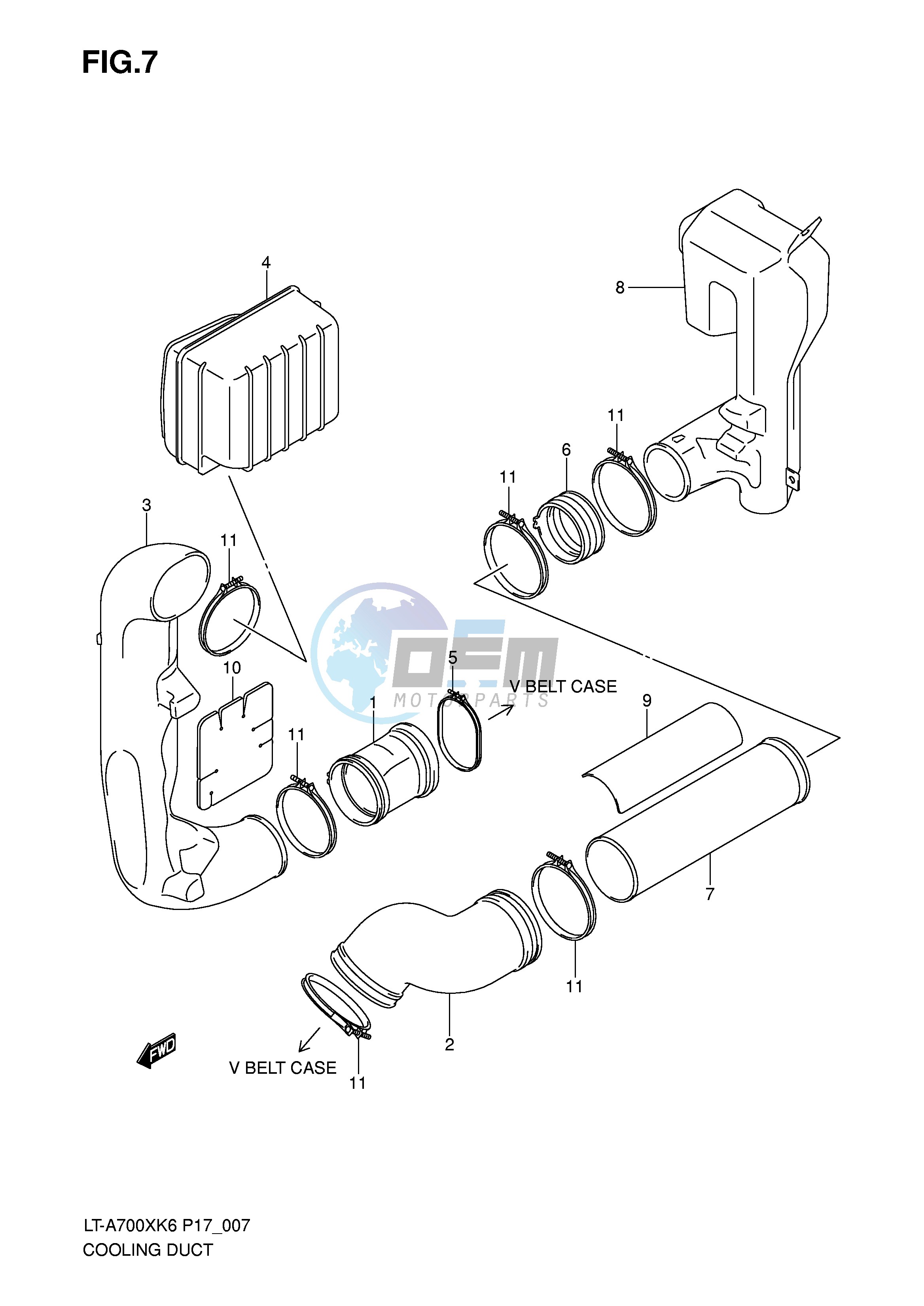 COOLING DUCT