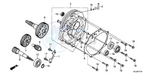 NSC110WHB drawing TRANSMISSION