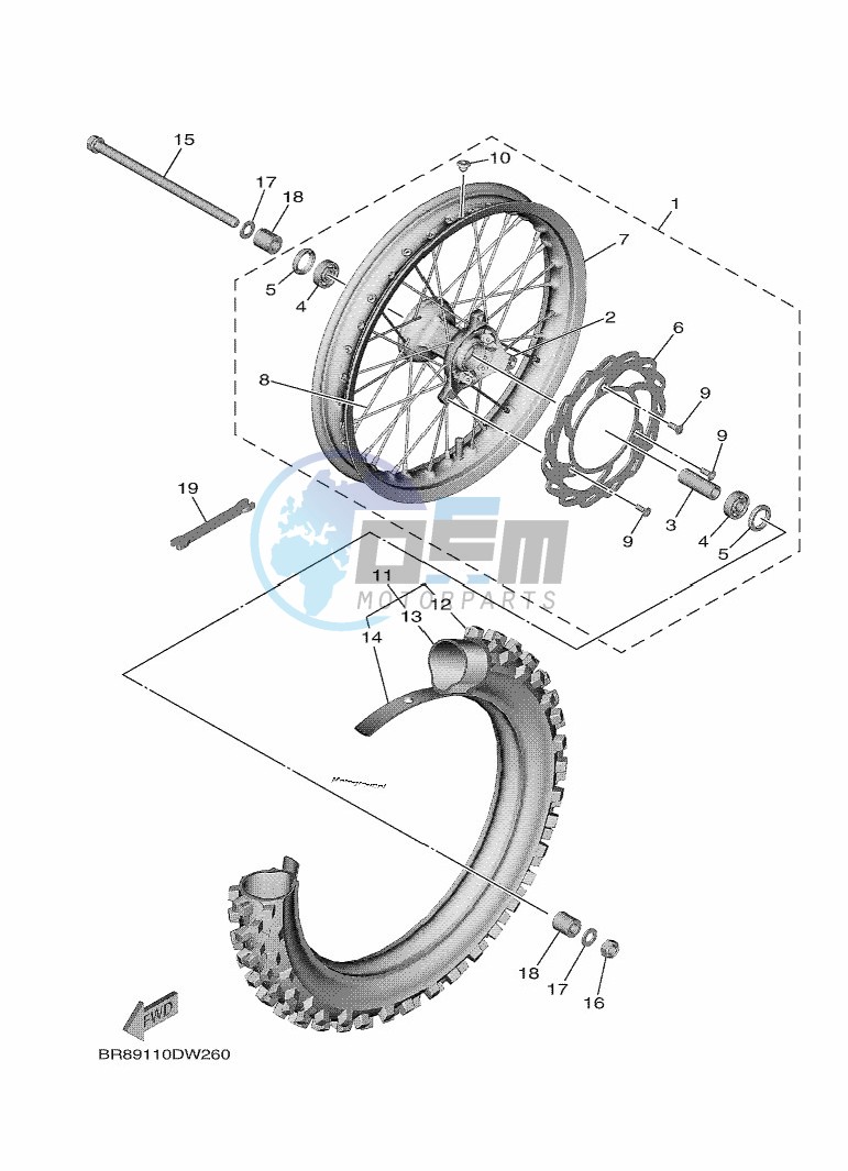 FRONT WHEEL